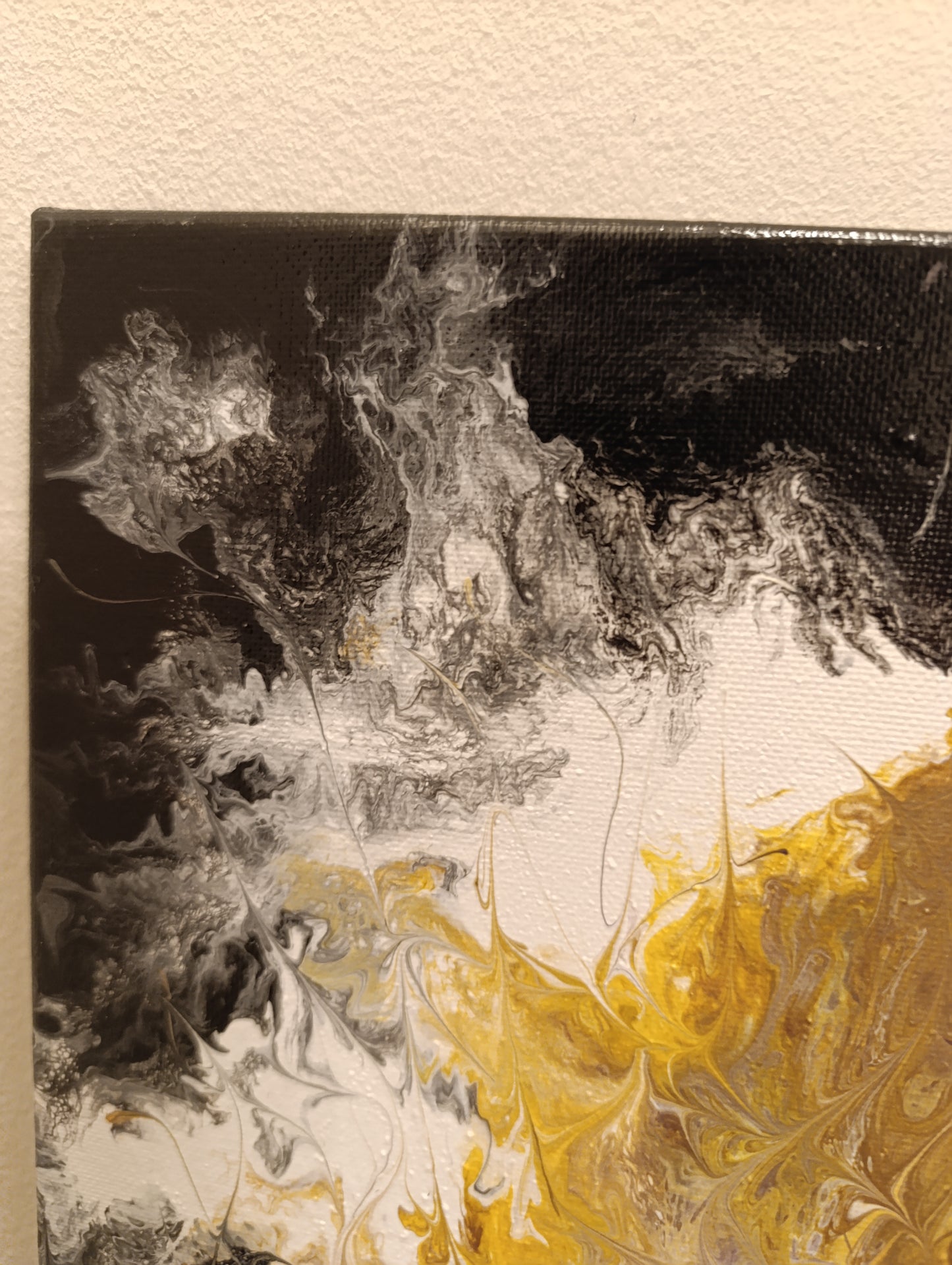 Schegge Impazzite – Quadro astratto in Fluid Art
