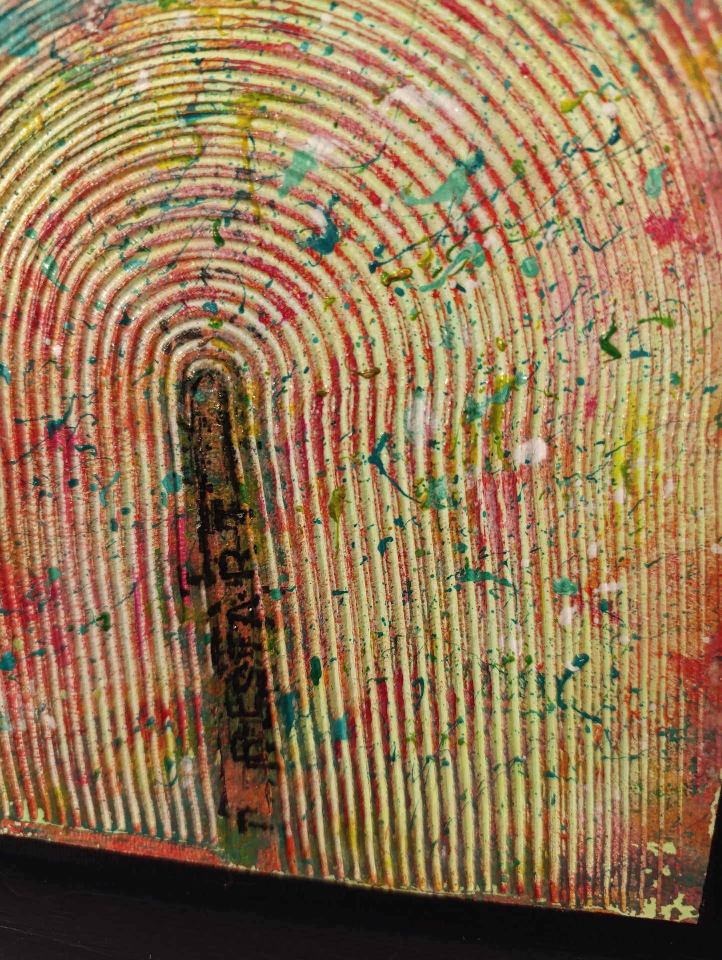 Restart – Pittura materica e acrilici su tela