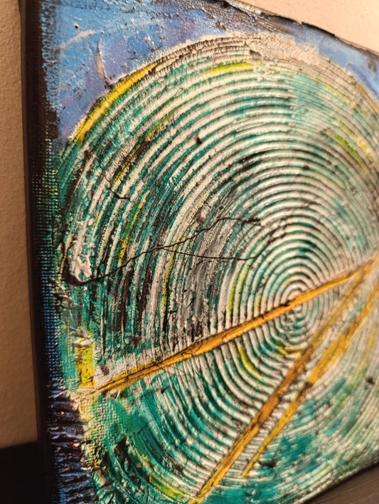 Spazio Luce #26 – Quadro Materico Astratto