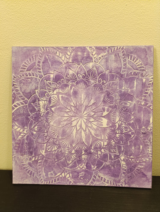 "Suoni" - Quadro Mandala Materico