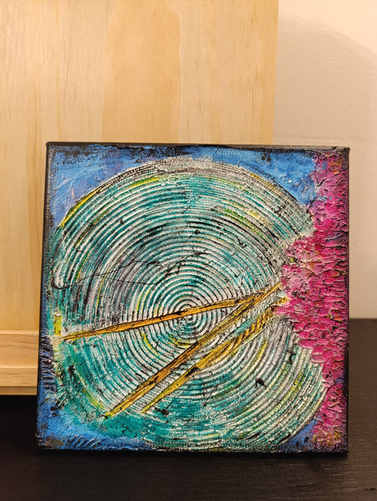 Spazio Luce #26 – Quadro Materico Astratto