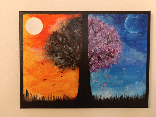 Primavera – Dipinto acrilico su tela